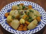 Torchi besbes- fenouil-carottes et pommes de terre a la charmoula au vinaigre