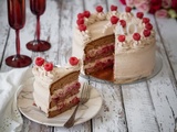 Layer cake anniversaire façon Linzertorte pour les 40 ans de l’Ecomusée d’Alsace