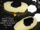 Rattes du Touquet, caviar de Norvège et chantilly à la ciboulette et au citron - Norvège (2) Bergen
