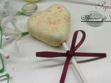 Cake pops / sucettes pour la saint valentin