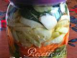 Legumes marinés / recettes ramadan 2015