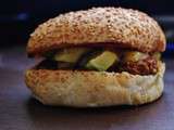 ## cheeseburger végétarien au Seitan  ##