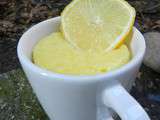 Mug cake au citron