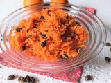 Salade de carottes râpées à l’orange et aux mûres sauvages du Pandshir