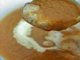 Soupe de potiron au gingembre et coriandre (pumpkin soup)