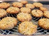 🌼 Cookies graines de chia /sésames à l'écorce d'orange 🌼