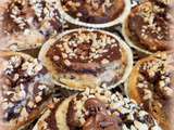 🌞 Muffins marbré cœur coulant pâte à tartiner milka 🌞