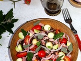 Salade de lentilles anti gaspi (pour 1 pers )