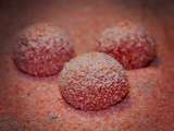 Truffes aux biscuits rose de Reims et Kirsch