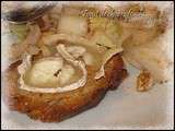 Tartines de chèvre fondu sur pain aux noix & figues