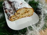 Christollen (Stollen) – Brioche de Noël aux fruits secs et au massepain