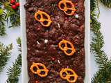 Brownies sans gluten red velvet aux saveurs de Noël