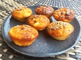 Muffins Moelleux Apéritifs aux Tomates Sechées