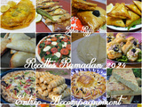 Ramadan 2024- bricks-boureks bônois- tourtes- quiches- coca- mini pizza - accompagnement- entrée