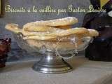 Goûter du dimanche en famille, suggestion : Biscuits à la cuillère par Gaston Lenôtre. Sensation de manger un nuage :)