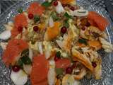 Salade Complète (Houmous de Fèves, Quinoa, Haddock)