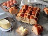 Hot cross buns – brioche de Pâques anglaise