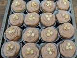 Cupcakes noisettes-Nutella