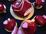 Entremets au chocolat et fruits de la passion passion pour la st valentin