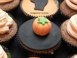 Cupcake d’halloween au nutella