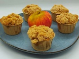 Muffins crumble pomme cannelle