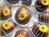 Mkhabez noix de coco glacage chocolat