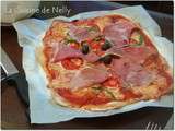 Pizza aux Saveurs Basques ~OssauIraty, Jambon de Bayonne, Poivron et Tomate~
