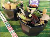 Poêlée asiatique (dinde, pousses de soja, champignons noirs, bambous) [#homemade #asianfood]