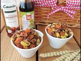 Salade de quinoa rouge a la carotte et courgette [#salade #quinoa #madeinfrance #healthyfood #veggie]