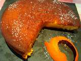Gâteau aux oranges entières - sans gluten, ni lactose