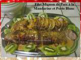 Cuisine de Fête: Filet Mignon de Porc à la Cannelle, Mandarine et Porto Blanc
