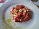 Salade de tomate au thon