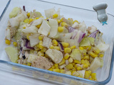 Salade endives, pommes de terre et thon
