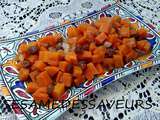 Salade marocaine de carottes aux raisins secs