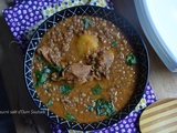 Soupe de lentilles algérienne avec ou sans viande