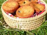 Muffins aux mûres sauvages et à la verveine citronnelle