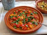 Tektouka, salade marocaine de tomates et poivrons