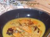 Curry de champignons & patates douces