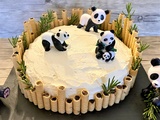 Gâteau d'anniversaire Panda