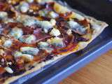 Pizza tapenade, tomate, Selles-sur-Cher et jambon cru
