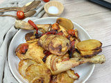 Cuisses de poulet et pommes de terre à l’EasyFry