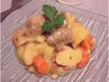 Sauté de porc sauce Roquefort et ses pommes de terre carottes #Cookeo