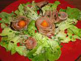 Salade verte à l'Andouille de Guémené