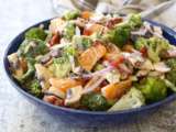 Salade de brocoli à la mandarine irrésistible | Reglisse et marmelade.com