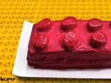 Lego red velvet cake pour diabétique :)