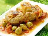Jarret de veau aux olives (cookéo)