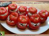 Tomates froides garnies de riz