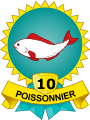 Poissonnier - 10 poissons