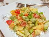 Salade variée Céleri et mangue