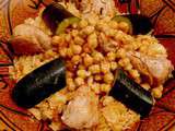 Trida : carré de pâtes vapeur ( cuisine algérienne)